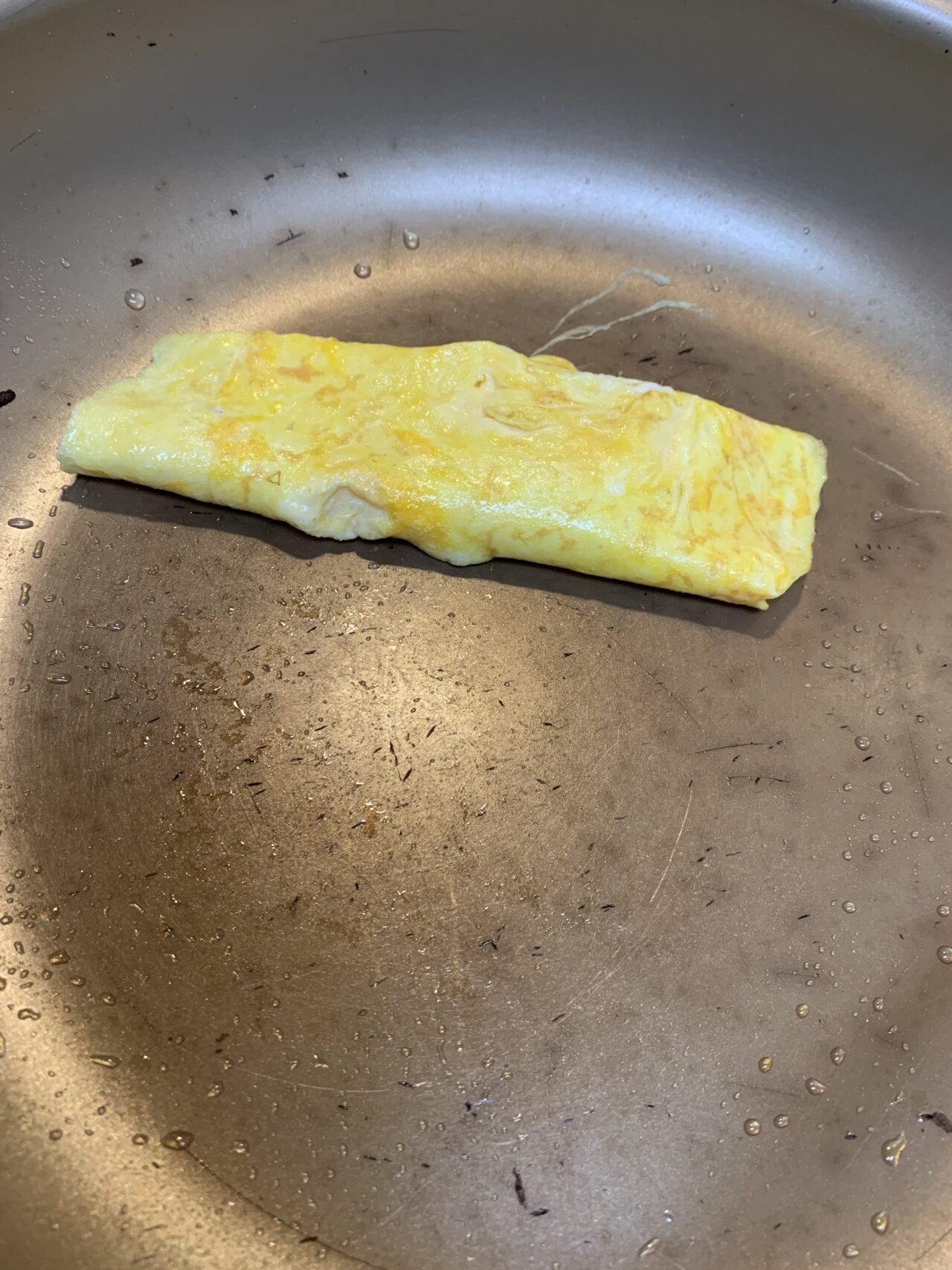 3年間使ったエバークックフライパンで卵を焼いてみた